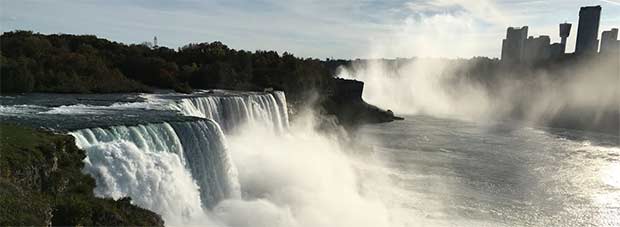 Vackra Niagarafallen, utflykt med hyrbil